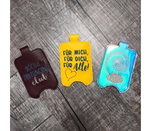 Stickserie ITH - Handgel Tasche Vol. 2 mit 22 Motiven in 5 Varianten plus blanko